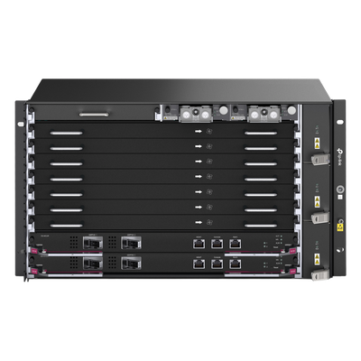 Chassis OLT / 7 Slots de Servicio / 160 Gbit/s por Slot / GPON 2.5G + XGS-PON 10G / Split 1:256 / Dual Control Redundante / L2+L3 | SIERRA STORE