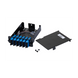PANDUIT FCS9N-12-03P - Placa Acopladora de Fibra Óptica / 12 Pigtails Monomodo OS2 / 6 Conectores SC Duplex / 12 Fibras / 1 m (3.28 | SIERRA STORE