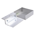 Kit de soporte ajustable / Movimiento lateral 1-1¼" (25-32 mm) / Aberturas 2¼"-3½" (57-89 mm) / Aluminio anodizado / 8½" (216 mm) de | SIERRA STORE