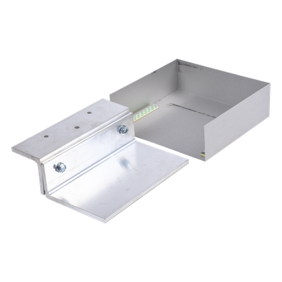 Kit de soporte ajustable / Movimiento lateral 1-1¼" (25-32 mm) / Aberturas 2¼"-3½" (57-89 mm) / Aluminio anodizado / 8½" (216 mm) de | SIERRA STORE