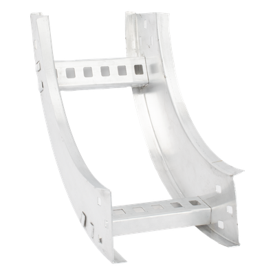 Curva Vertical Interior / Perfil Z / Peralte 3 1/4" / Ancho 6" / Radio 8" / Aluminio / 90° | SIERRA STORE