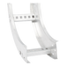 Curva Vertical Interior / Perfil Z / Peralte 3 1/4" / Ancho 6" / Radio 8" / Aluminio / 90° | SIERRA STORE