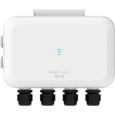Punto de Acceso Exterior / Wi-Fi 7 Tri-Radio / 9.335 Gbps / 6 Conectores SMA / 10G Ethernet / PoE+/DC / IP68 / -40°C a +65°C | SIERRA STORE