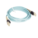 PANDUIT PVFZL10-10M3Y - Jumper PViQ de Fibra Óptica Multimodo 50/125 OM4, LC-LC Duplex, LSZH, Color Aqua, 3 Metros | SIERRA STORE