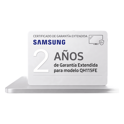 Extension de garantia para pantallas profesionales modelo QH115FE | SIERRA STORE