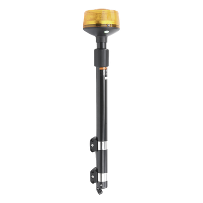 Luz Telescópica LED / 27 W / 25 Patrones de Destello / 10-30 VDC / Longitud Ajustable 64-104 cm (25.2-40.9 in) / IP65 | SIERRA STORE