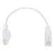 LINKEDPRO BY EPCOM LP-UT6-020-WH28 - Cable de Parcheo Slim UTP Cat6 / 20 cm (0.66 ft) / 28 AWG / Blanco / RJ45 | SIERRA STORE