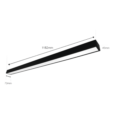 Panel LED Suspendido / 22 W / 1 980 lm / 6 500 K / Ángulo 140° / 127 Vca~60Hz | SIERRA STORE