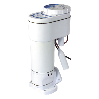 Bomba para Sanitario / Conversión Manual a Eléctrico 12 Vcd / Macerador Acero Inoxidable / Autocebante 0.6 m (2 pies) | SIERRA STORE