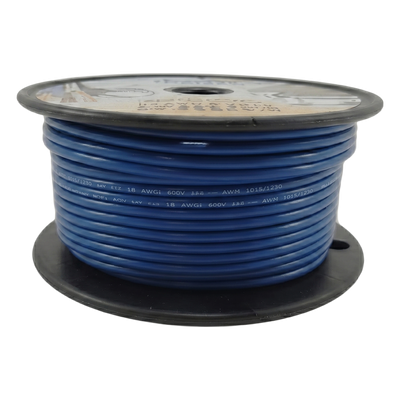 Cable Eléctrico / Calibre 14 AWG / 600 V / 105 °C Seco / 75 °C Húmedo / Cobre Estaño Clase K / PVC VW-1 / 100 m (328.1 ft) | SIERRA STORE