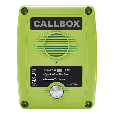 Callbox Digital NXDN / UHF 450-470 MHz / Gabinete Policarbonato / Alimentación Dual / Antena Interna / 1 Canal | SIERRA STORE