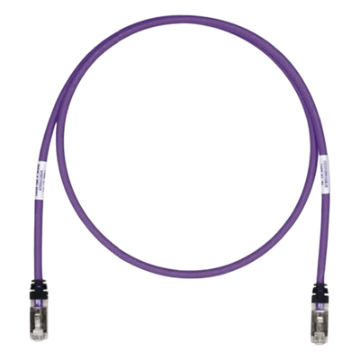 PANDUIT STP6X5VL - Patch Cord Cat6A / Blindado S/FTP / CM/LS0H / 1.52 m (5 pies) / Violeta | SIERRA STORE