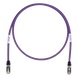 PANDUIT STP6X5VL - Patch Cord Cat6A / Blindado S/FTP / CM/LS0H / 1.52 m (5 pies) / Violeta | SIERRA STORE