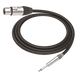 Cable de Audio / XLR 3 Polos Hembra a Plug 1/4 in Mono / Longitud 5 m (16.4 ft) / Conectores Seetronic Serie M / Blindado | SIERRA STORE