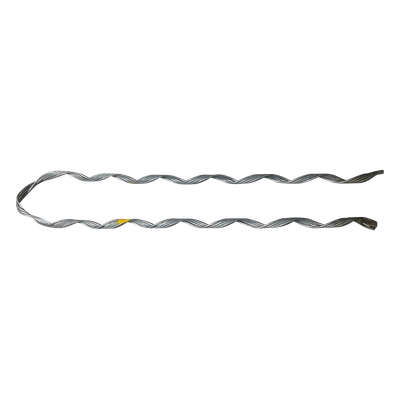 Remate Preformado para Fibra Óptica / Acero Galvanizado / Mini-ADSS 6-7 mm / Tensión 1300 N / 20 Años Vida Útil / Pierna Dispareja | SIERRA STORE