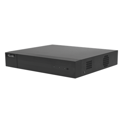 HiLook by HIKVISION DVR-204G-F1 - DVR 1080P Lite Pentahibrido / 4 Canales TURBOHD + 1 Canal IP / 1 Bahía de Disco Duro / H.264+ / 1 | SIERRA STORE