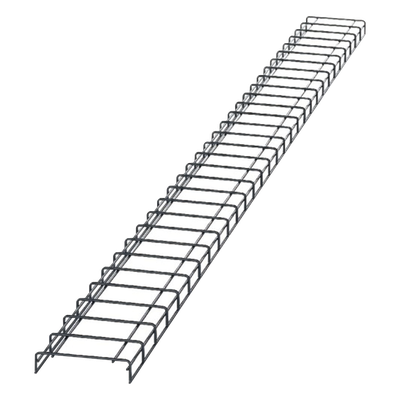PANDUIT WG8BL10 - Charola para Canalización Tipo Malla / 8 in (203.2 mm) Ancho / 2.1 in (53.1 mm) Alto / 9.8 ft (3 m) Largo / Acero | SIERRA STORE