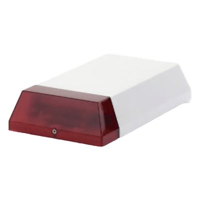 Sirena Inalámbrica / Batería de Litio 19 Ah / RF 200 m (656.2 ft) / Nivel Sonoro 100 dB / IP55 / Transmisor Universal | SIERRA STORE