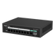 Switch PoE+ / 8 Puertos Gigabit / 2 Uplink GE+SFP / 120W / Sin Ventilador / 20 Gbps / 4 kV | SIERRA STORE