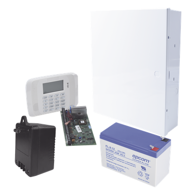 Panel de alarma VISTA-48LA / 3 particiones / 48+16 zonas / Batería 9 Ah / Gabinete y transformador incluidos | SIERRA STORE