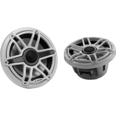 Bocina Náutica JL Audio M6 7.7" / Coaxial / 100 W RMS / 91 dB / 45 Hz-25 kHz / 4 Ω / LED Transflective™ / Rejilla Deportiva Blanca | SIERRA STORE