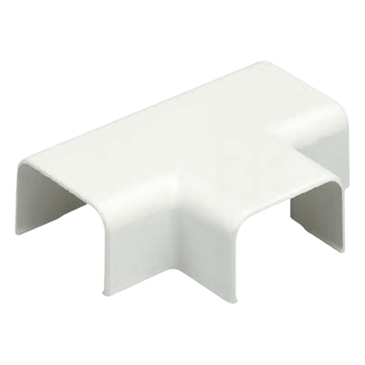 PANDUIT TF10WH-X - Accesorio en T para Canaleta / Material ABS Ignífugo UL94V-0 / Color Blanco / Instalación Adhesiva Sin Herramientas | SIERRA STORE