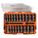 Juego de Dados de Impacto Profundos / Drive 3/8" / SAE y Métrico / 23 Piezas / Adaptadores Multi-Propósito / Estuche Modular | SIERRA STORE