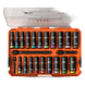 Juego de Dados de Impacto Profundos / Drive 3/8" / SAE y Métrico / 23 Piezas / Adaptadores Multi-Propósito / Estuche Modular | SIERRA STORE