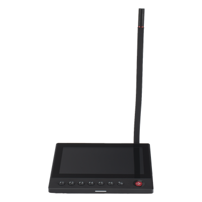 HIKVISION DS-QAZ1MP7G1 - Micrófono IP de Red / Pantalla Táctil 7" / 6 Teclas Programables / PoE 12 VCD / RJ45 10/100 Mbps | SIERRA STORE