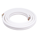 Kit de Tubería para Minisplit / Líneas 1/4" y 5/8" / Capacidad 2 a 3 Toneladas / Longitud 4 m (13.1 ft) / Aluminio con Puntas de Cobre | SIERRA STORE