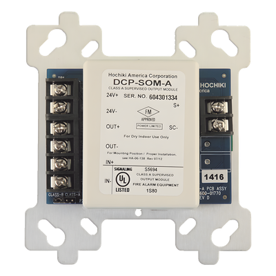 Módulo de Control Direccionable de Salida Supervisada / Clase A y B / 2.0 A @ 24 VCC / 16 Estados de Prioridad | SIERRA STORE