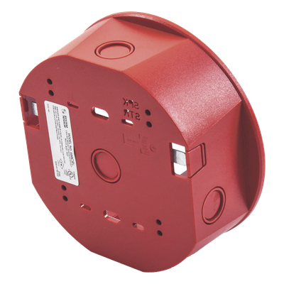 Caja de Montaje en Techo / Para Sirena / Color Rojo / Diseño Compacto / Compatible Serie L | SIERRA STORE