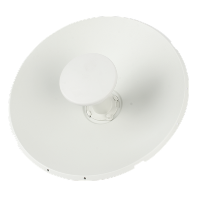 Antena direccional tipo plato / 25 dBi / 5.150-7.125 GHz / MIMO 2X2 dual-pol / IP67 / 7° haz / Acero con pintura en polvo | SIERRA STORE