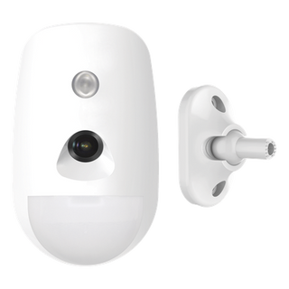 HIKVISION DS-PDPC12P-EG2-WB(B)/UB - Detector PIR Inalámbrico con Cámara / Cobertura 12 m (39.4 ft) / Ángulo 85.9° / Inmunidad Mascotas | SIERRA STORE