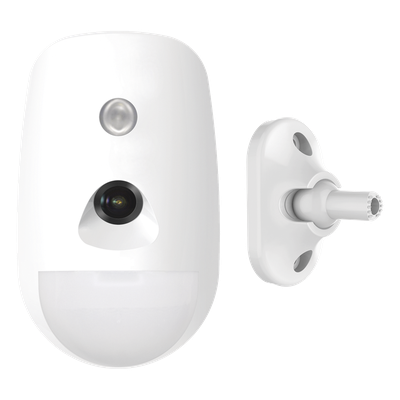 HIKVISION DS-PDPC12P-EG2-WB(B)/UB - Detector PIR Inalámbrico con Cámara / Cobertura 12 m (39.4 ft) / Ángulo 85.9° / Inmunidad Mascotas | SIERRA STORE