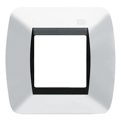 Embellecedor / Caja Ø60 mm / 1 Módulo / 88x90x13.5 mm / 0.29x0.30x0.04 ft / Blanco Nieve / 30 g | SIERRA STORE