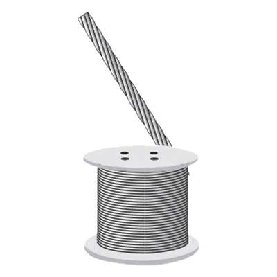 Cable de Retenida / 7 Hilos Trenzados / 5/16" (7.94 mm) / Carga a Ruptura 3632 kg (8000 lb) / Galvanizado Clase A | SIERRA STORE