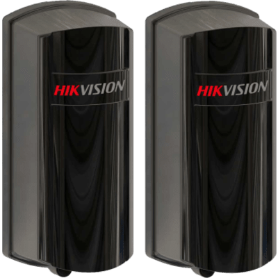 HIKVISION DS-PB401-D100 - Detector Infrarrojo de Doble Haz / IR Activo 100 m / 940 nm / 750 Hz / Relé NC/NO 30 VDC / Tamper NC / IP55 | SIERRA STORE