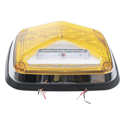 Luz de Advertencia LED / 8 x 6" / 11 Patrones de Destello / IP67 / 12-30 VCC / ECE R65 / SAE J845 | SIERRA STORE