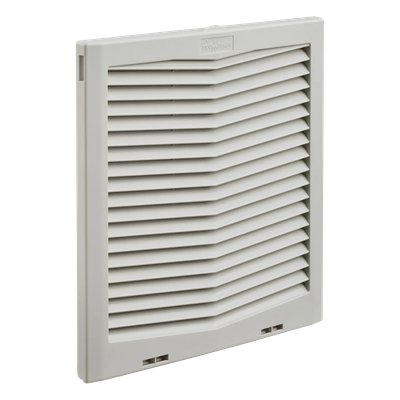 Rejilla de Escape / IP54 / HF13 13 in (325 mm) / Plástico / Click-Fit / Gris Claro | SIERRA STORE