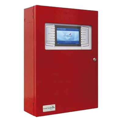 Panel de Incendio Direccionable / 4 Ranuras / 2 a 8 Lazos SLC / Pantalla Táctil 7" / Fuente 10.25A / Red 64 Paneles | SIERRA STORE
