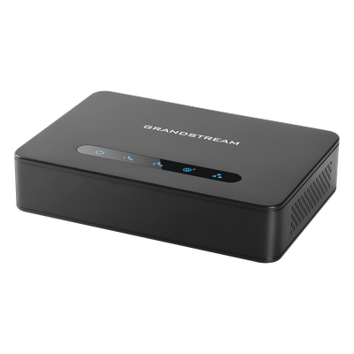 Adaptador de Teléfono Analógico / 1 Puerto FXS / 1 Puerto FXO / HD VoIP / Fax T.38 / Ultra Compacto | SIERRA STORE
