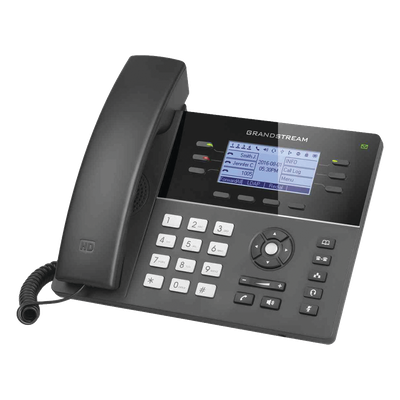 Teléfono IP WiFi Gama media de 6 Líneas con 4 teclas de función, 24 teclas de extensión BLF digital y conferencia de 5 vías PoE | SIERRA STORE