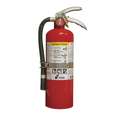 Extintor desechable / polvo químico seco multipropósito / UL 3-A,40-B:C / 5.5 lb / soporte metálico incluido / paquete de 6 | SIERRA STORE