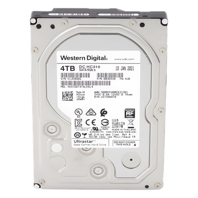 HIKVISION HUS726T4TALA6L4/HIK - Disco Duro Enterprise 3.5" / 4 TB / 7200 RPM / SATA / Caché 256 MB / Carga de trabajo 550 TB/año / | SIERRA STORE
