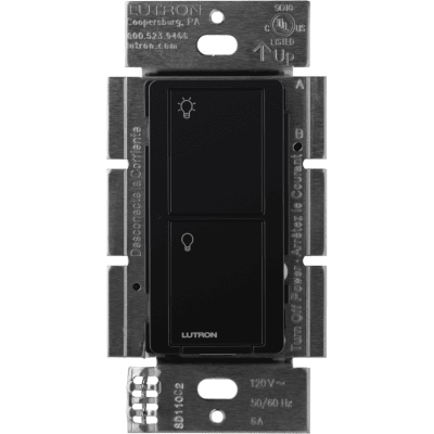 Interruptor de Pared Inalámbrico / 2 Botones On/Off / 5 A LED/CFL / 600 W Incandescente / 120/277 V / Sin Neutro / Alcance 18 m (59.1 | SIERRA STORE