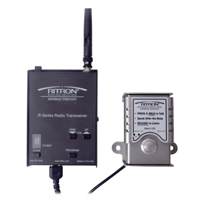 Portero Inalámbrico / Alcance 2 km (6,561 pies) / VHF 150-165 MHz / 2W / 10 Canales / Bocina 1000 mW | SIERRA STORE