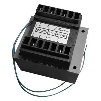 Transformador para barrera automática / Entrada 230V / Salida 24V 3A / Compatible tarjeta ZL39 | SIERRA STORE