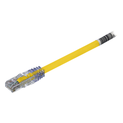 PANDUIT UTP6AX7YL - Cable de Parcheo UTP / Cat6A / 24 AWG / CM / 2.13 m (7 ft) / Amarillo | SIERRA STORE