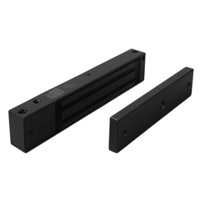 ACCESSPRO MAG600NLEDB - Chapa Magnética Electromagnética / 280 kg (600 lbs) / LED Ultra-Brillante / Voltaje Dual 12/24 VCC / Sensor de | SIERRA STORE